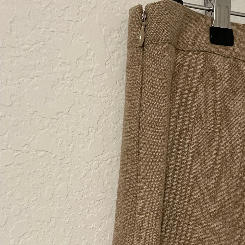 VTG Wool A-Line Skirt - Picture 6 of 8